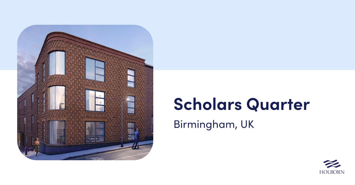 Property Investment Scholars Quarter Holborn Property Investments