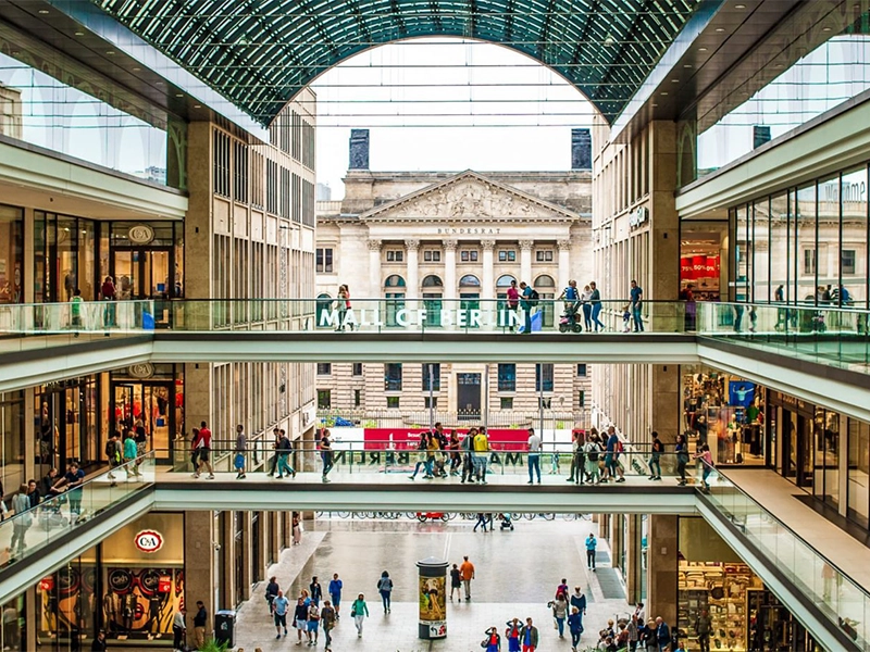 Germany Berlin market mall 