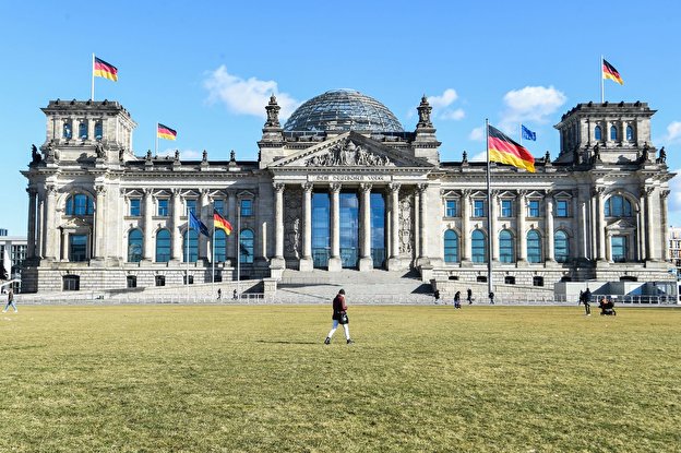 Germany Berlin Bundestag building
